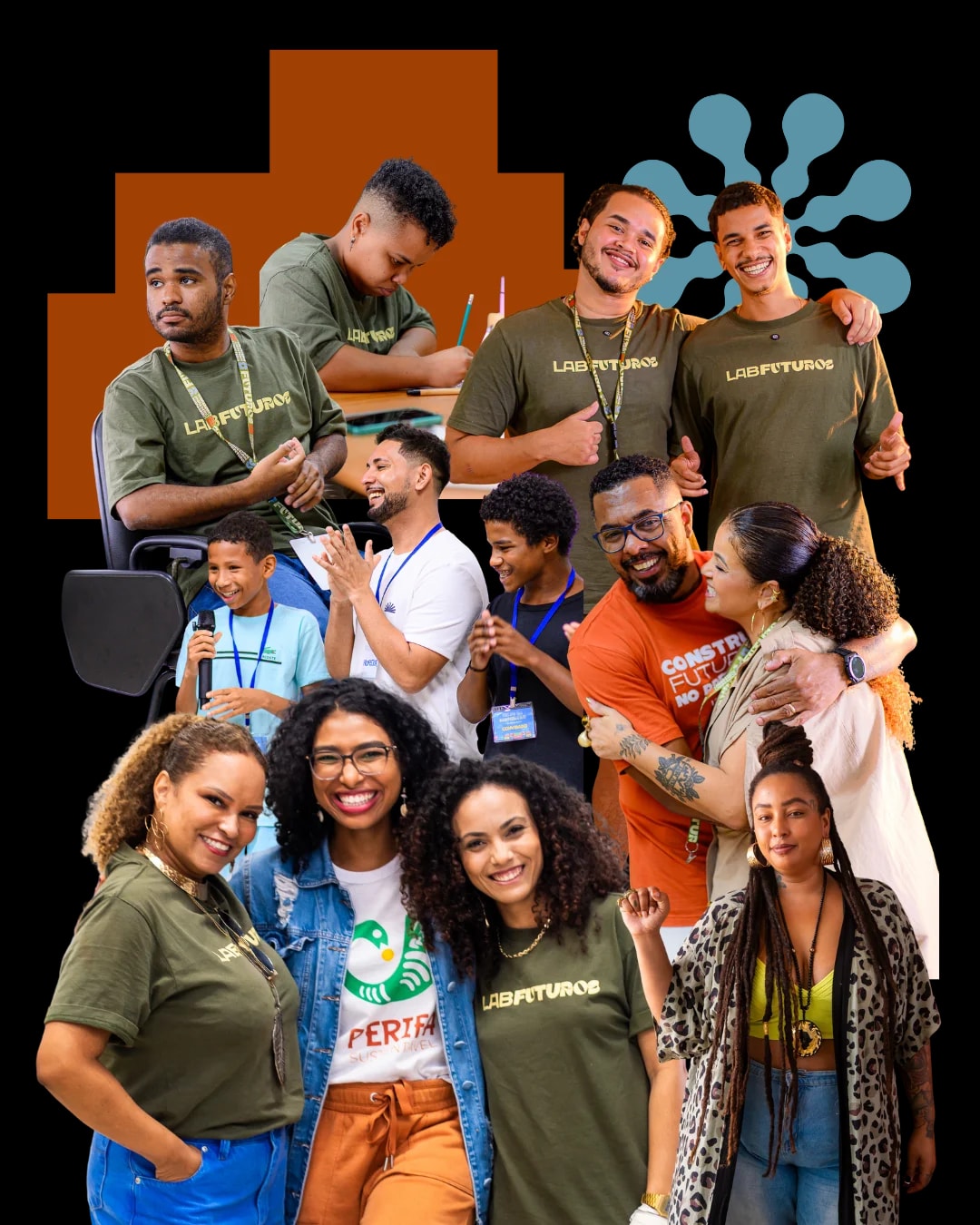 Colagem do Lab Futuros — ES
